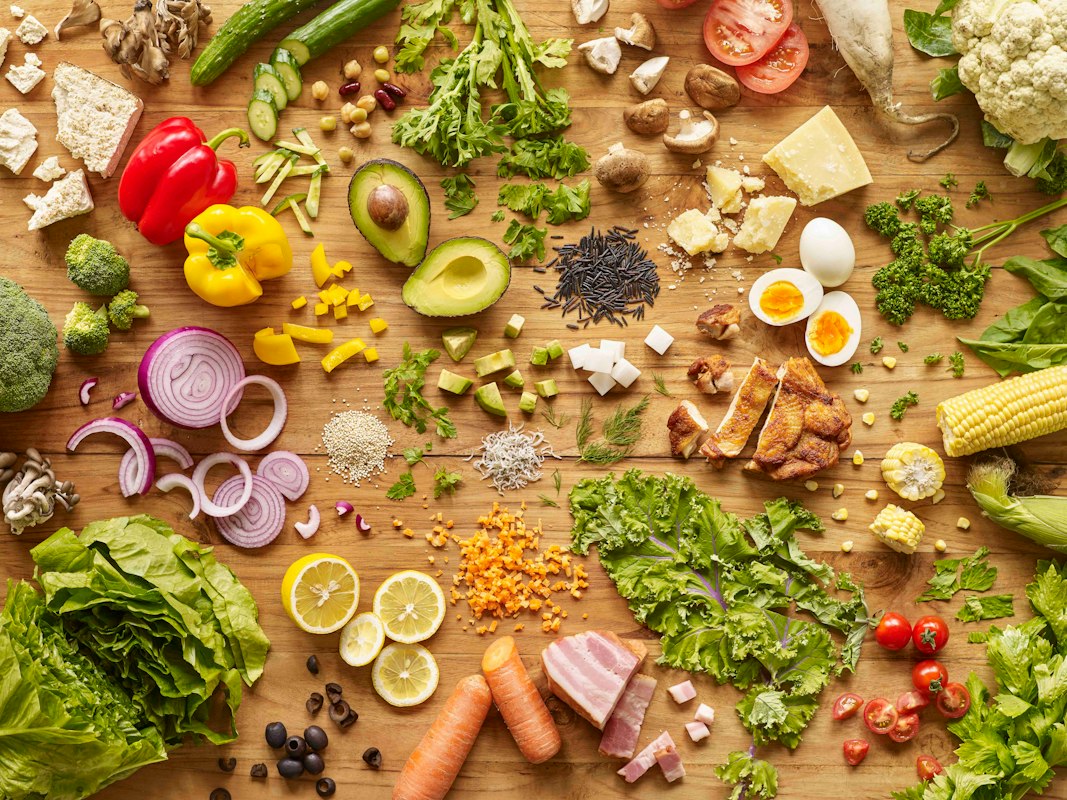 Légumes frais et colorés riches en vitamines